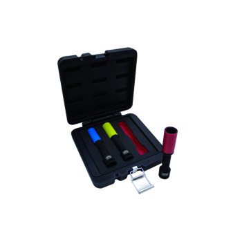 Set nasadnih ključev PVC strojni dolgi 1/2" 17,19,21mm