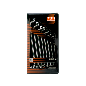 Set ključev fajfa 8 delni od 6 - 19 mm