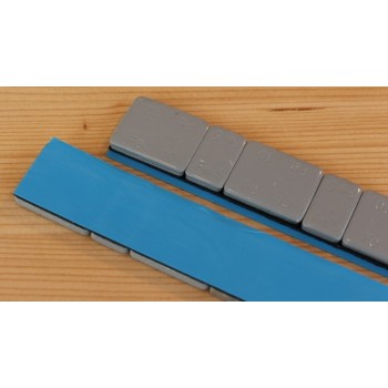 Utež samolepljiva plastificirana Fe 5g x 4 + 10g  x 4  = 60g širok trak
