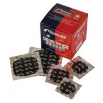 Krpe za gumo in zračnice okrogle univerzal Schrader 40 mm 100 kom box