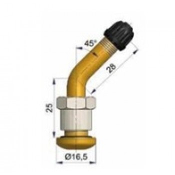 Ventil LKW S 58MS/ 45 9,7 mm V3.22.1