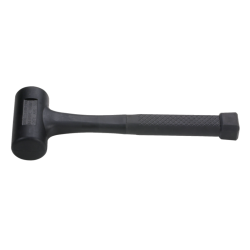 Kladivo PVC črn 60 mm 1.300g s kroglicami