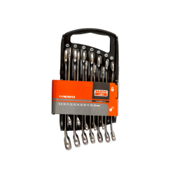Set ključev vilično obročnih na pvc nosilcu 8 - 19 mm 