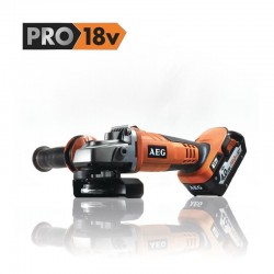Brusilka kotna baterijska BEWS18-115-X AEG 18V nizka verzija