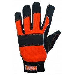 rokavice-pu-usnje-oranzne-material-st-8