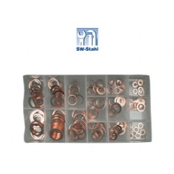 Set 150 delni bakrenih podložk