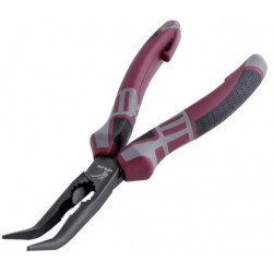 Klešče telefonske ravne hightech 45* 205 mm