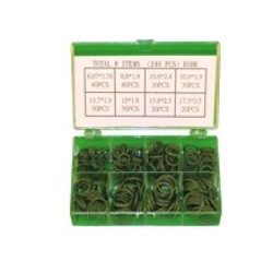 Oringi set 240 kom  8 različnih za AC klime