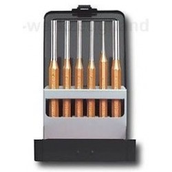 Set izbijačev v kovinski škatli 3 - 8 mm
