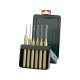 Set izbijačev v železni škatli 